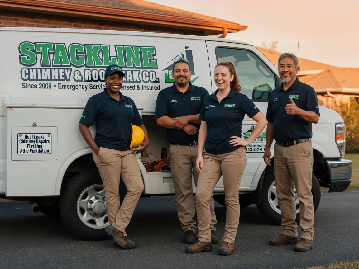 Chimney flashing repair company in East Dublin, GA